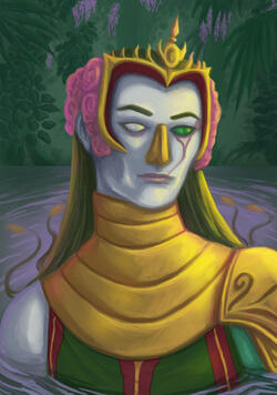 Bust + Background