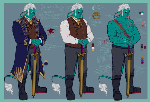 Reference Sheet - $160