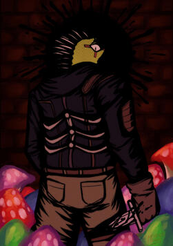 Colored 3/4 + background